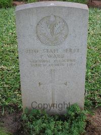 Dar Es Salaam War Cemetery - Ward, Patrick